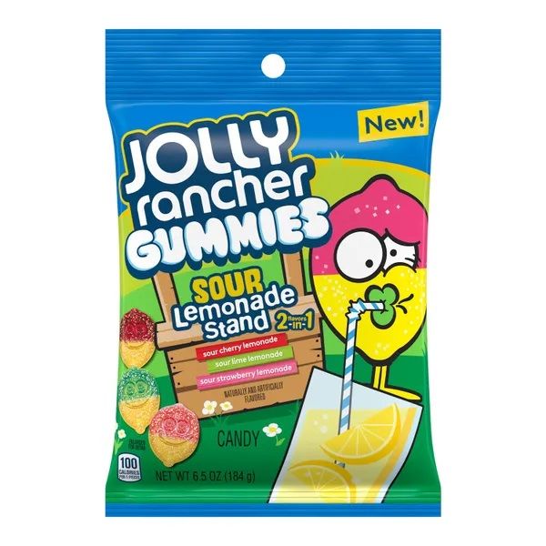 JR PEG GUMMIES LEMON 6.5OZ 12CT