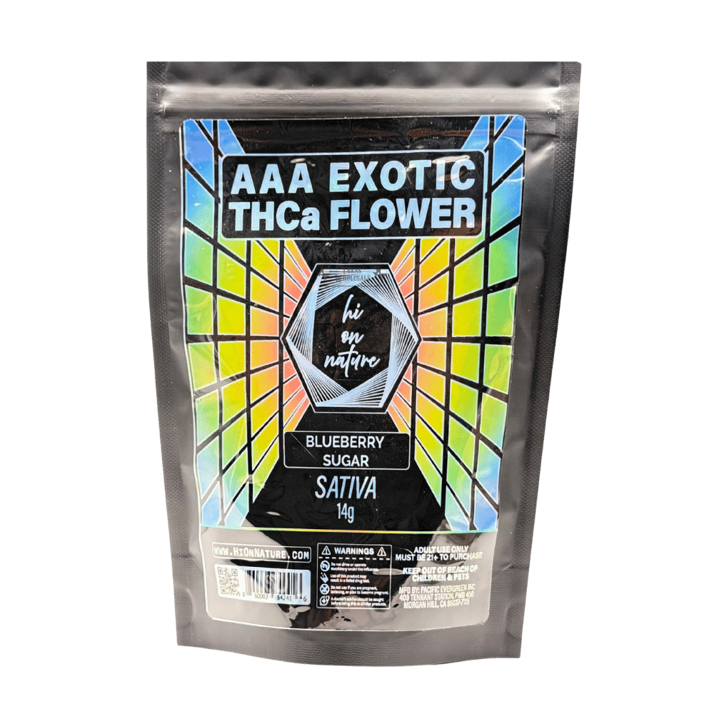 HI ON NATURE FLOWER 14G BLUBERRY