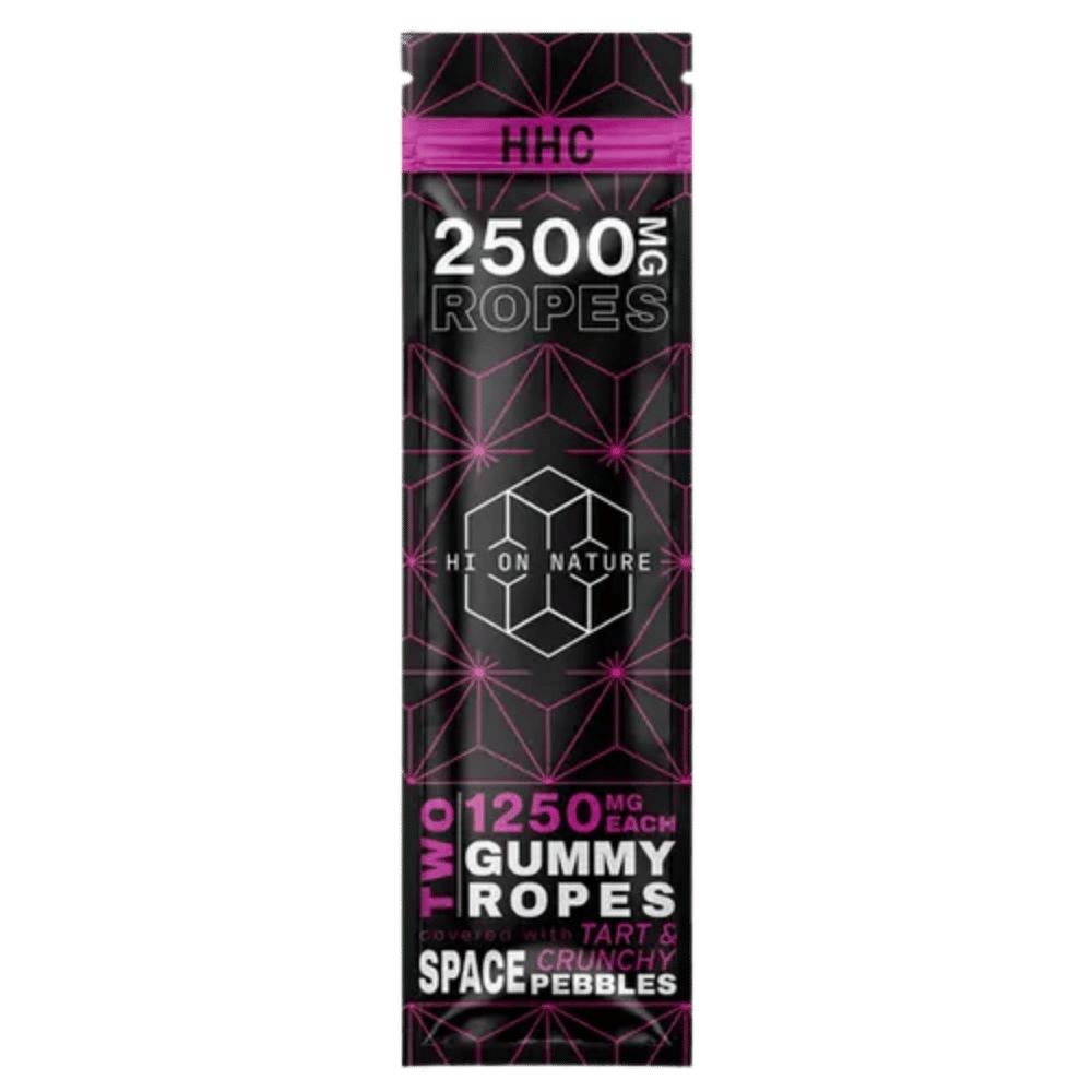 HI ON NATURE 2500MG GUMMY ROPES