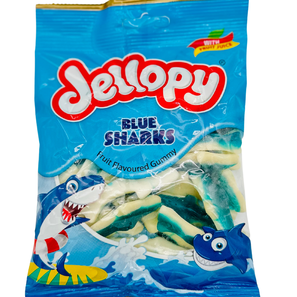 JELLOPY PEG BLUE SHARK 6OZ 12CT