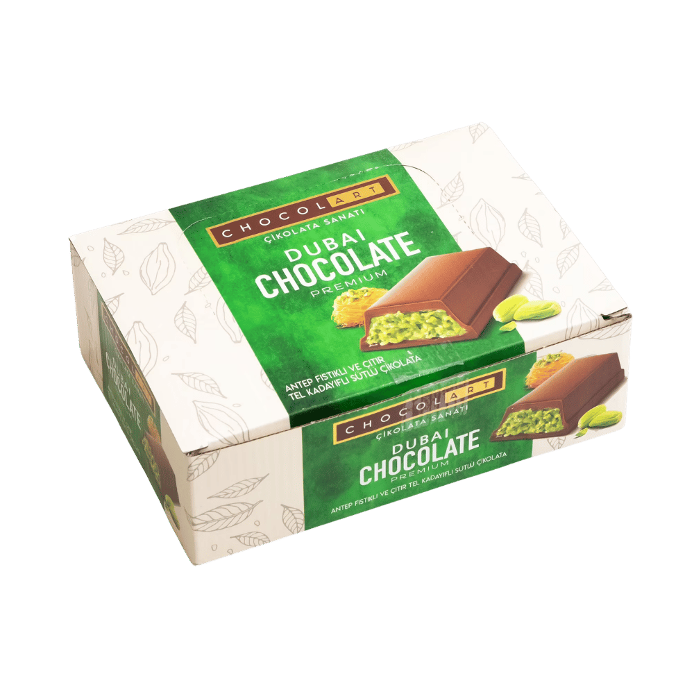 DUBAI CHOCOLATE BAR 32GMS 24CT