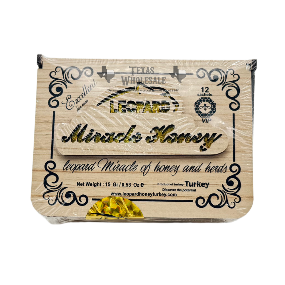 LEOPARD MIRACLE HONEY 12CT