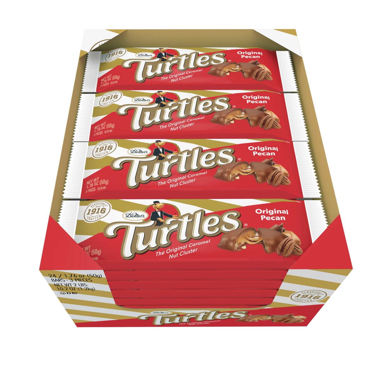 TURTLES KING SIZE 3 PC BAR 24CT