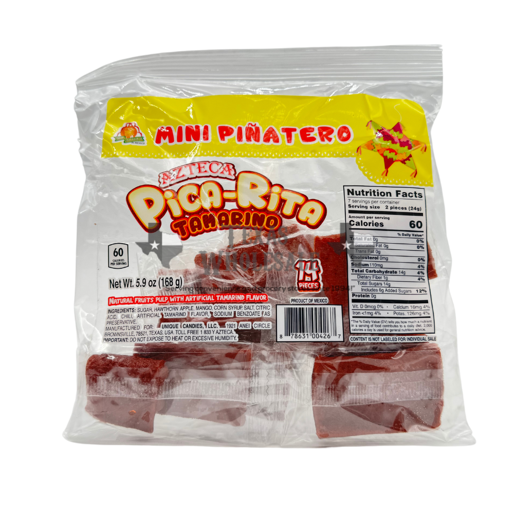 AZTECA MINI PINATA TAMARIND 14CT