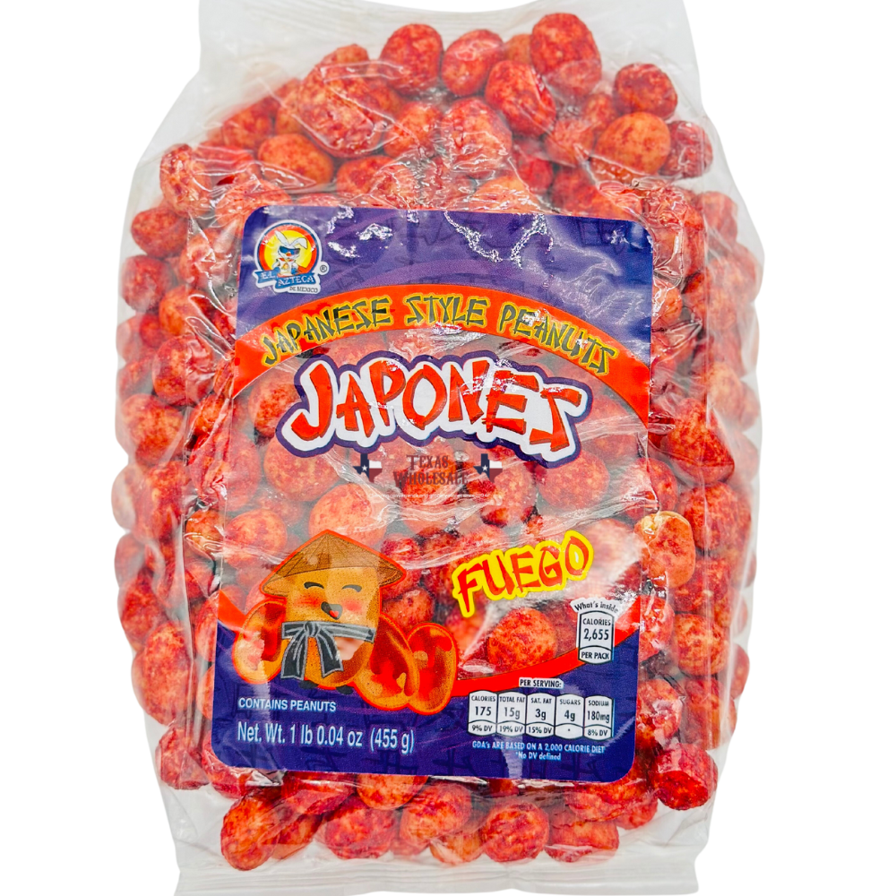 AZTECA JAPONES PEANUT FUEGO 1 LB