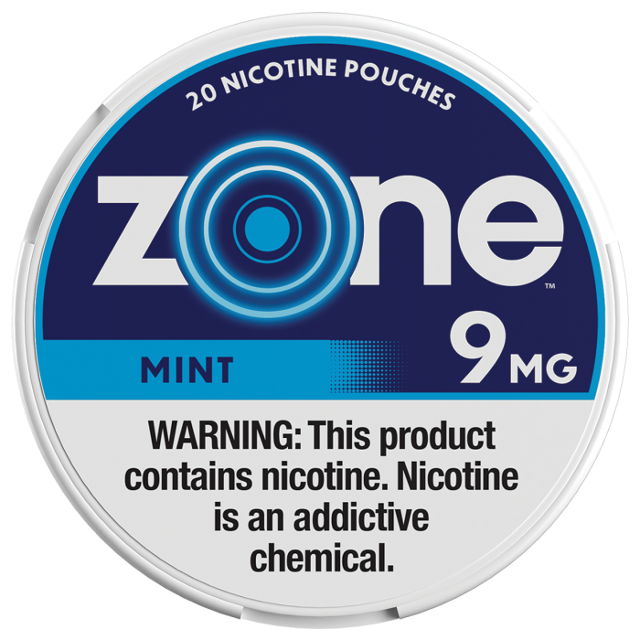 ZONE POUCH MINT 9MG 5CT