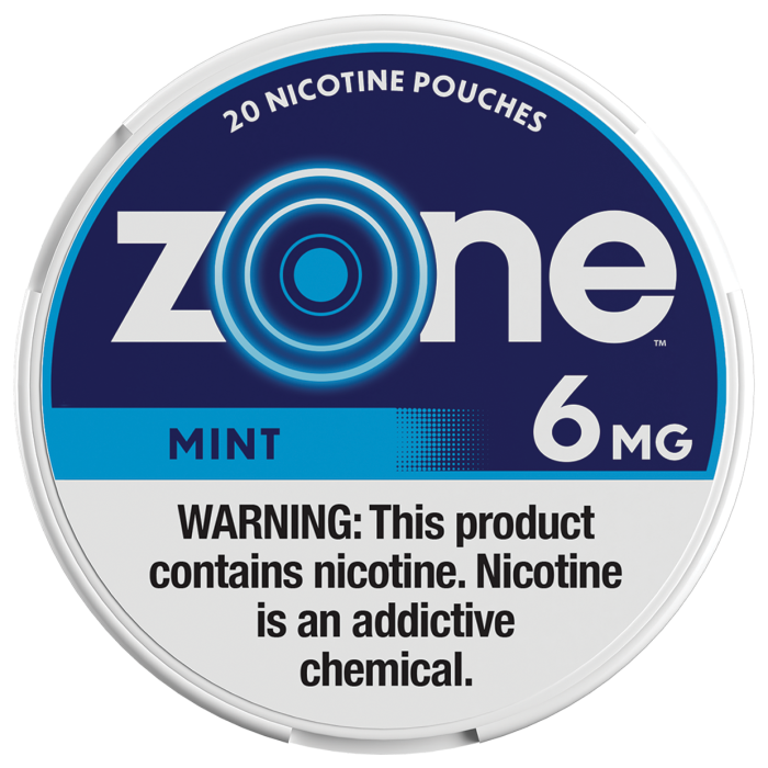 ZONE POUCH MINT 6MG 5CT