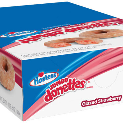 HOSTESS JUMBO DONET STRAWBERRY 6