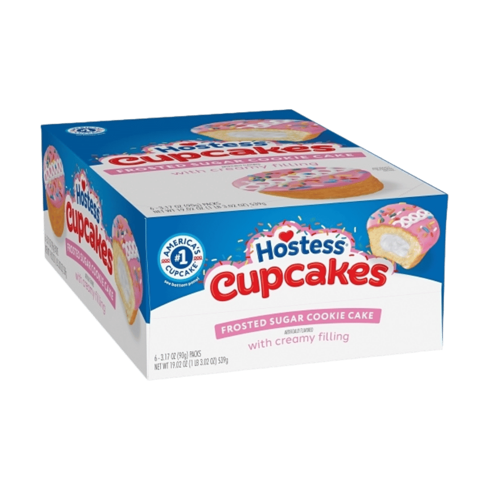 HOSTESS CUP CAKE FROST SUGAR 6CT