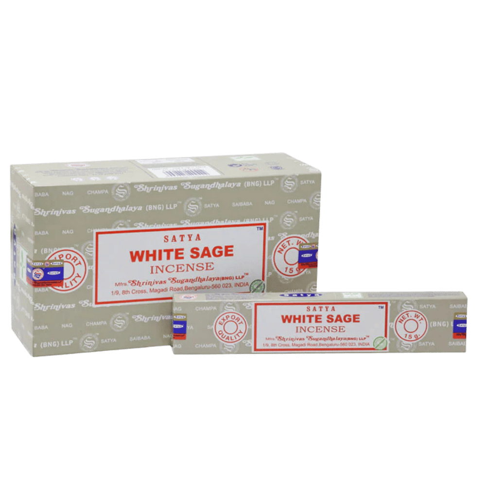 NAG CHAMPA WHITE SAGE 15GMS 12CT
