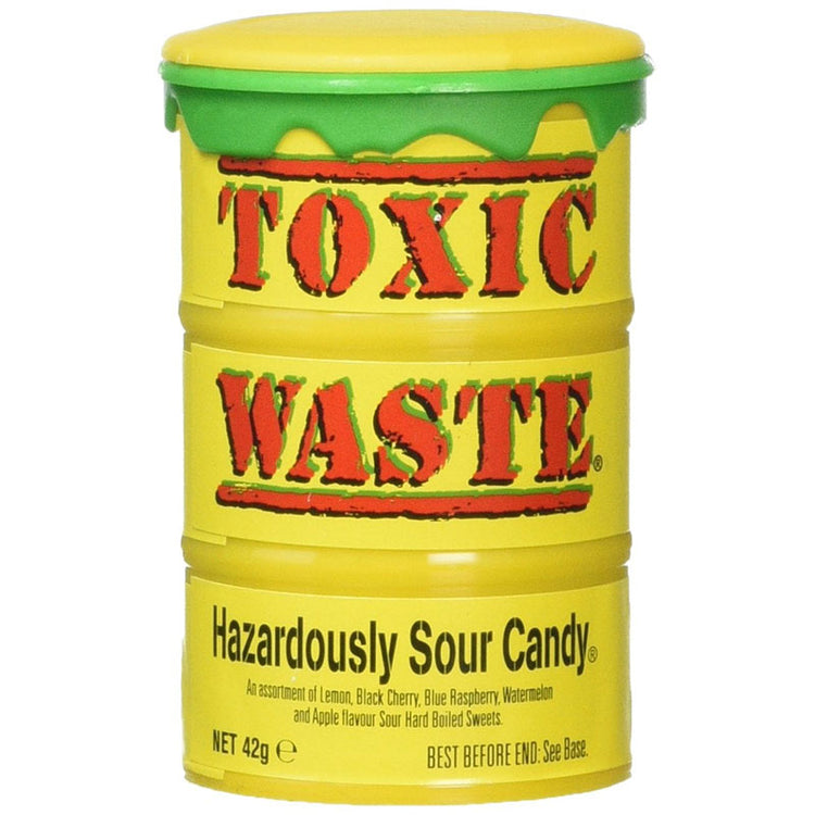 TOXIC WASTE BANK YELLOW 3OZ 1CT