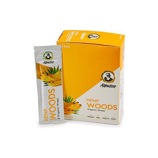 AFGHAN HEMP WOODS BANANA 25/2PK