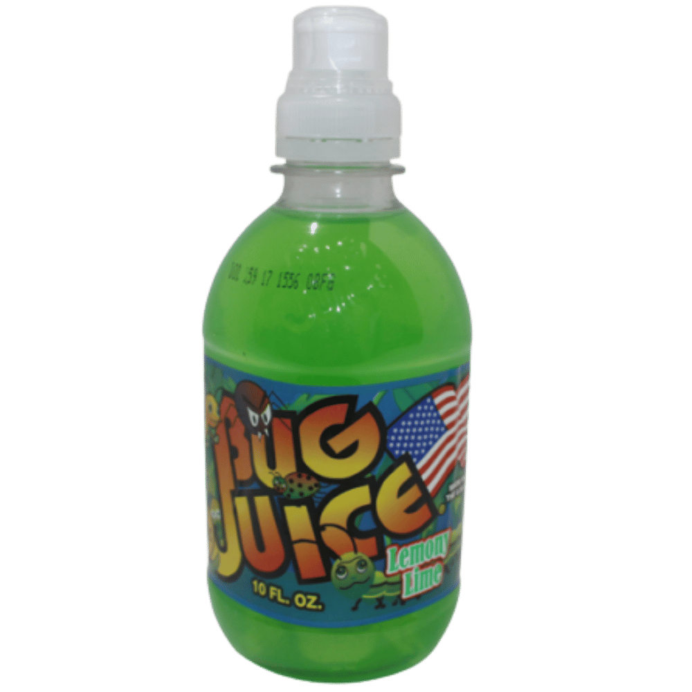 BUG JUICE LEMON LIME 10OZ 24CT