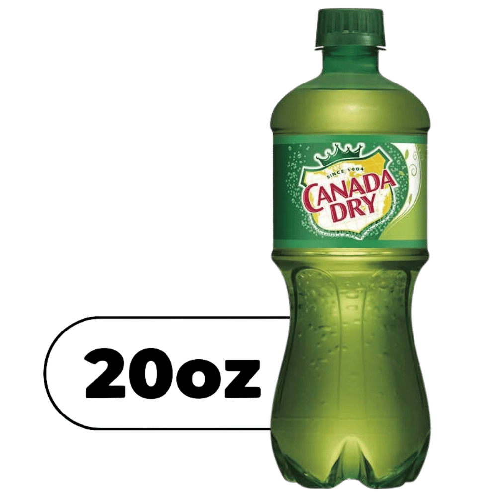 20 OZ CANADA DRY GINGER ALE 24CT
