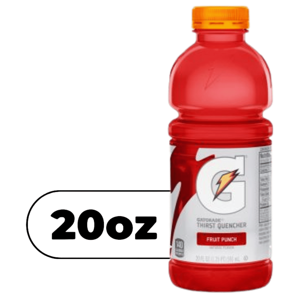 20OZ GATORADE F/PUNCH 24CT