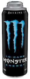 MONSTER COKE-BLUE 24OZ 12CT