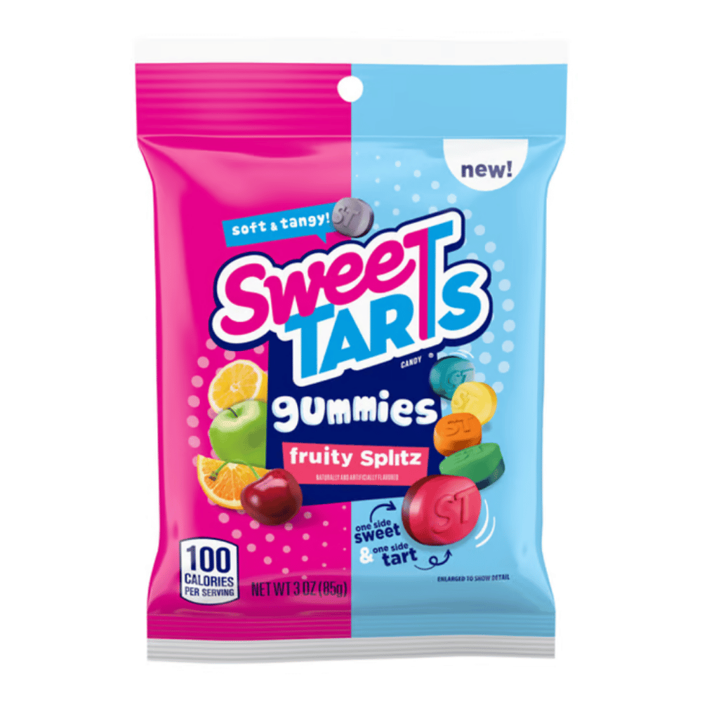 SWEETARTS PEG GUMMY FRUIT 3OZ1CT