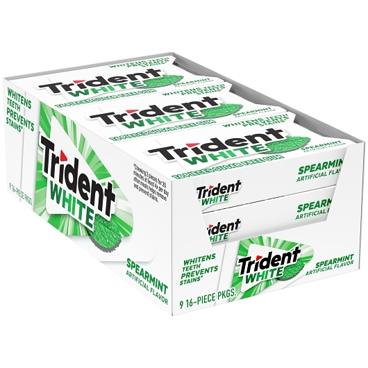 TRIDENT WHITE SPEARMINT 16CT