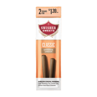 SWISHER 2F1.39 ORANGE CRE 30/2PK