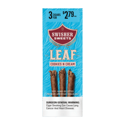 SWISHER LEAF $2.79 COOKIES 10/3P