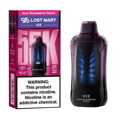 LOST MARY VIZ 55K SOUR STRAW 5CT