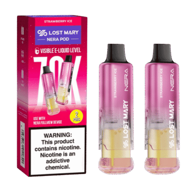 LOST MARY NERA POD STRAW ICE 5CT