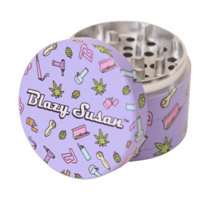 BLAZY SUSAN GRINDER 63MM PURPLE